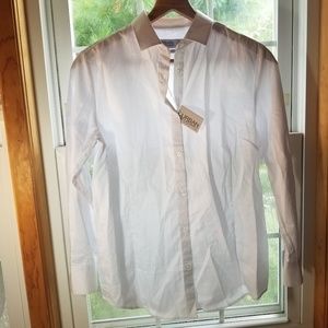 Urban Boundaries White Button Down Collared Shirt